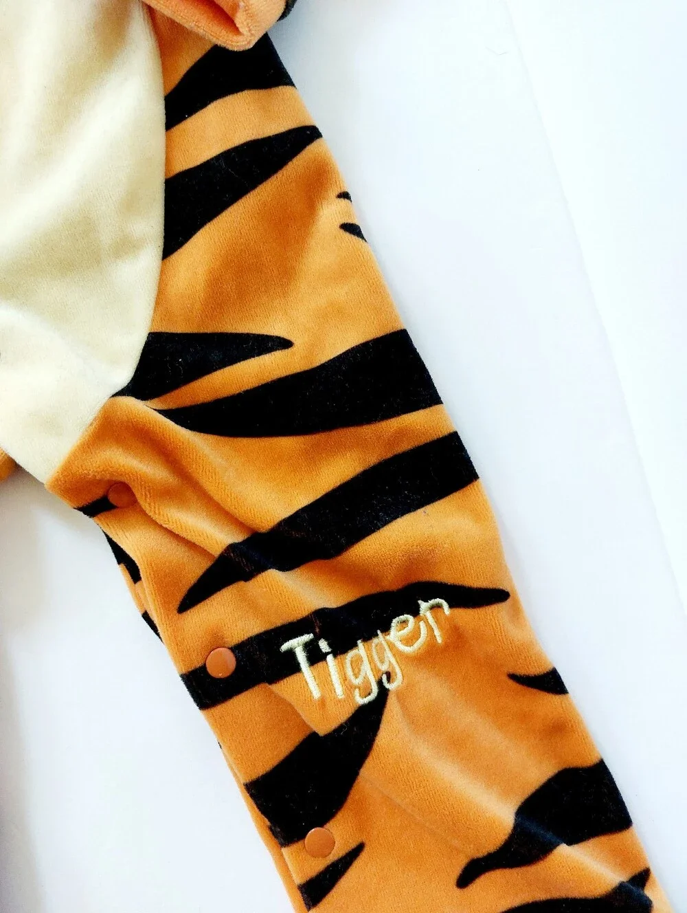 Tigger from Winnie the Pooh Costume Velour Outfit 12-18m Halloween Disney y2k 90